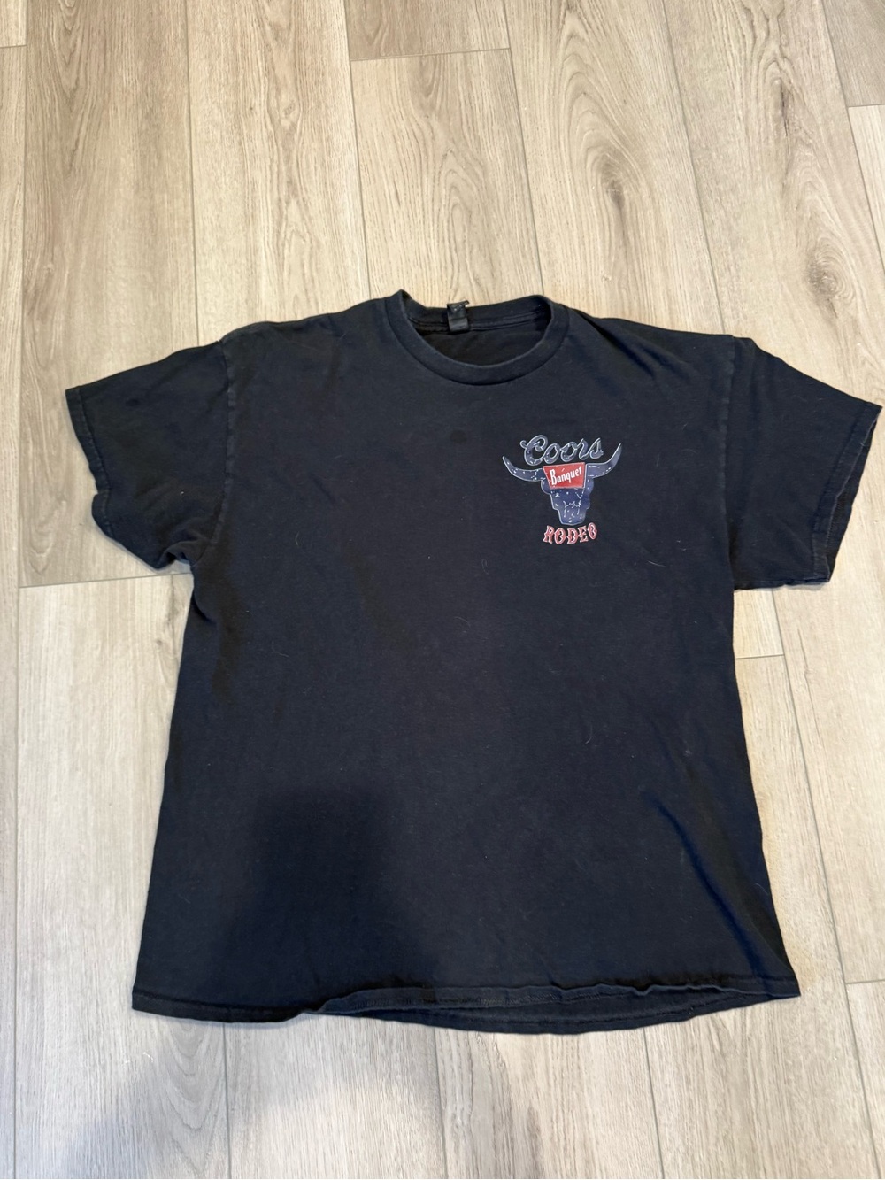 Coors Rodeo Black Graphic Tee